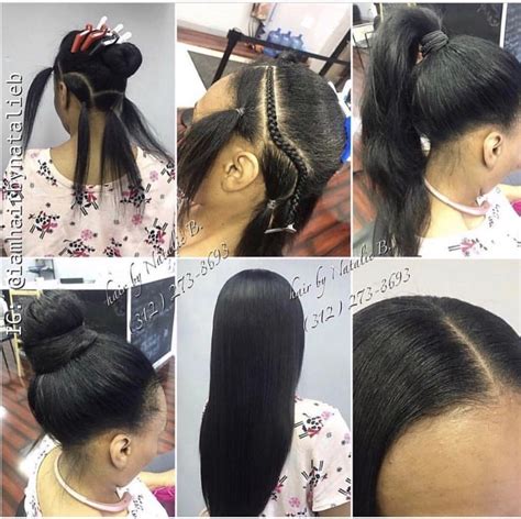 This is one of my signature VERSATILE SEW-IN HAIR WEAVES. Clients love ...