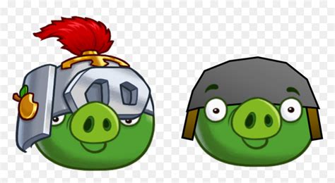 Angry Birds Pig Helmet, HD Png Download - vhv