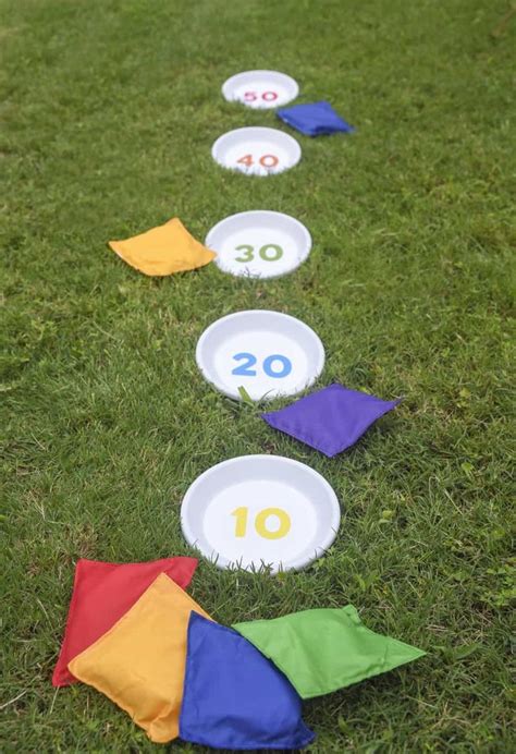 DIY Bean Bag Toss: the Best Outdoor Games! | Backyard games kids, Yard ...