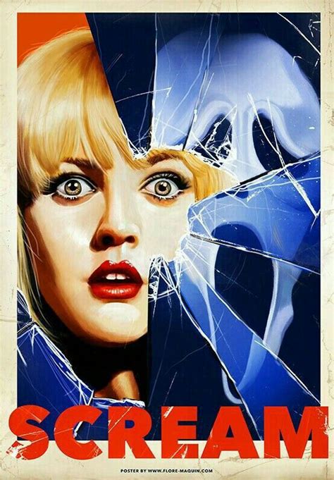 Scream Movie Poster | Carteles de películas alternativas, Horror movie ...