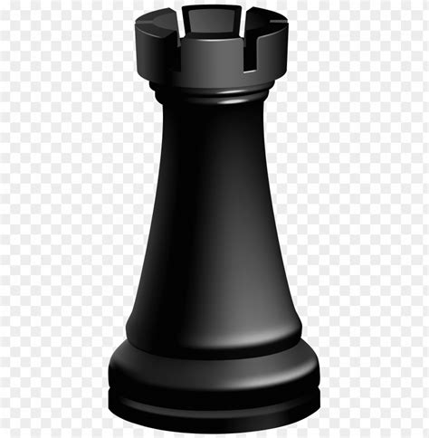 free PNG Download rook black chess piece clipart png photo PNG images ...