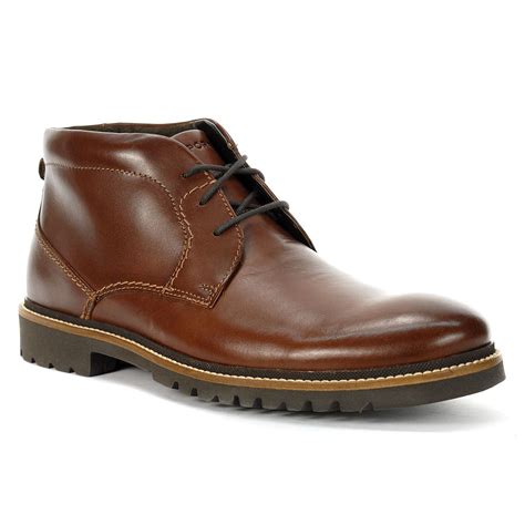 Rockport Men's Marshall Brown Leather Chukka Boot BX1932 - WOOKI.COM