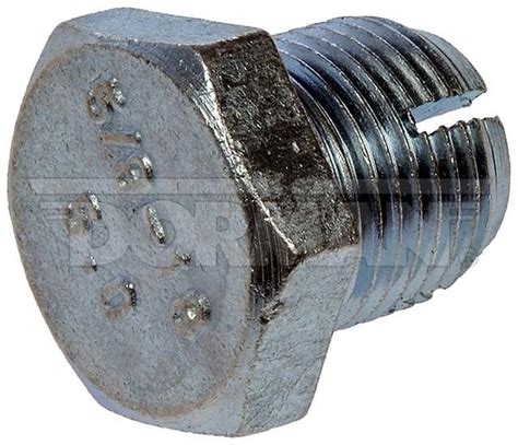 Dorman 090016 Oil Drain Plug Oversize 5/8-18 S.O., Head Size 7/8 In ...