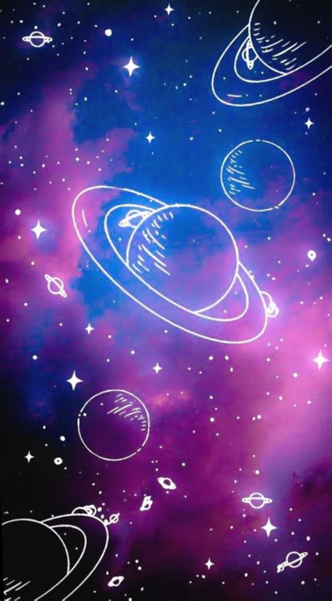 Space Doodle, Doodle Space Aesthetic HD phone wallpaper | Pxfuel