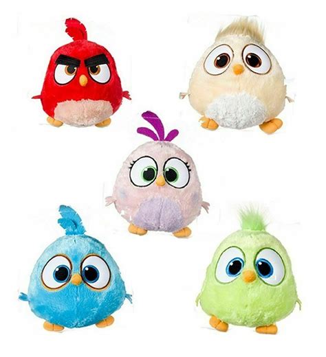 Angry Birds Hatchlings Plush Movie Soft Toy Kids Children UK Licensed ...