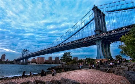 Manhattan Bridge Wallpapers Images Photos Pictures Backgrounds