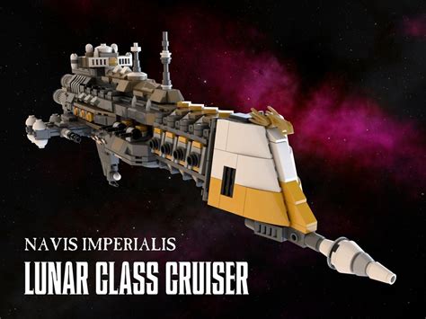 LEGO MOC Lunar Class Cruiser, Warhammer 40,000: Battlefleet Gothic by ...