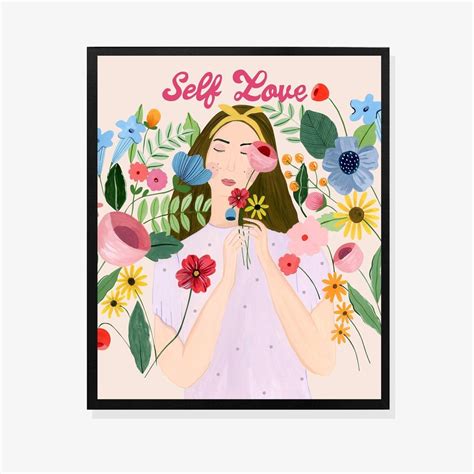 Self Love Art Print | Wall Art at Rs 799.00 | Decorative Paintings | ID ...