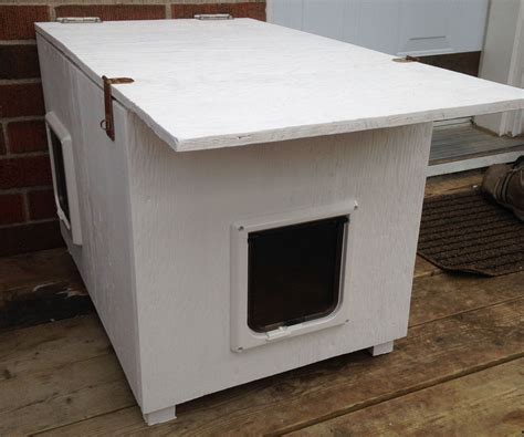 Outdoor Feral Cat House Diy