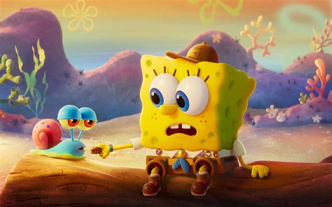 2880x1800 Resolution Gary & SpongeBob Macbook Pro Retina Wallpaper ...