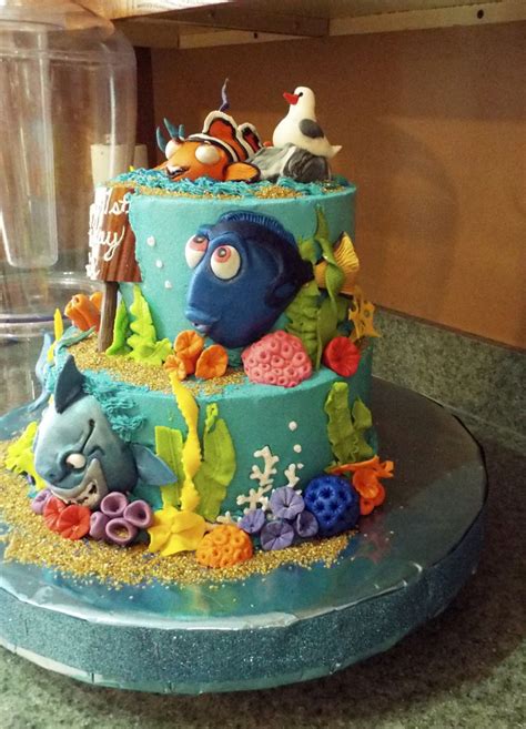 Finding Dory Cake - CakeCentral.com