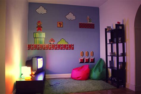 The Room! pi-xl’s Mario-themed video game room #Room in 2020 | Game ...