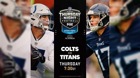 Colts Vs. Titans Week 10 Thursday Night Game Open Discussion Thread ...