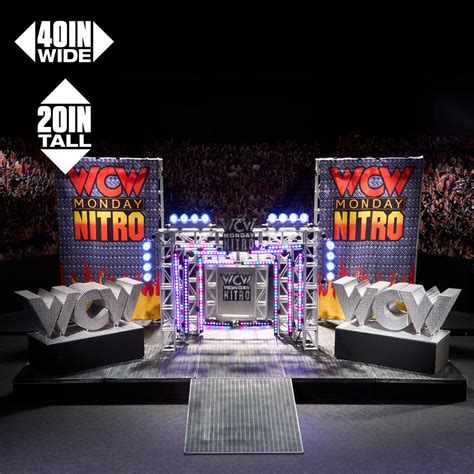 WWE Ultimate Edition WCW Monday Nitro Entrance Stage – Mattel Creations