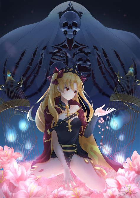 Underworld's Flower | Ereshkigal Fanart by me (@shiinochi) : r/grandorder