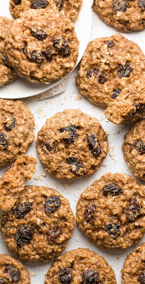 Healthy Oatmeal Raisin Breakfast Cookies | Amy's Healthy Baking