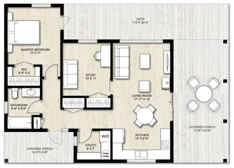 Guest House Plans - Truoba Architects