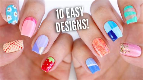 20 Of the Best Ideas for Nail Designs for Beginners - Home, Family ...