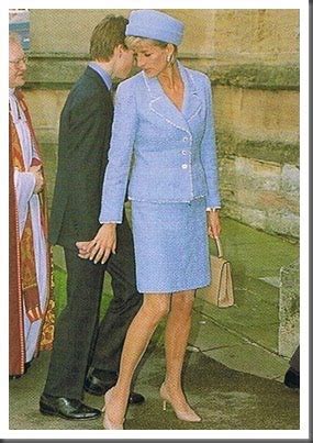 Dressing Diana: the Blue Chanel Suit