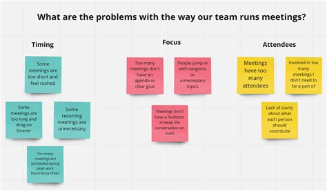 Affinity Diagram Excel Template