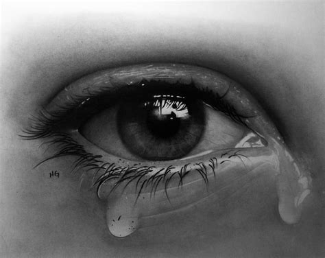 crying eye by hg-art on DeviantArt