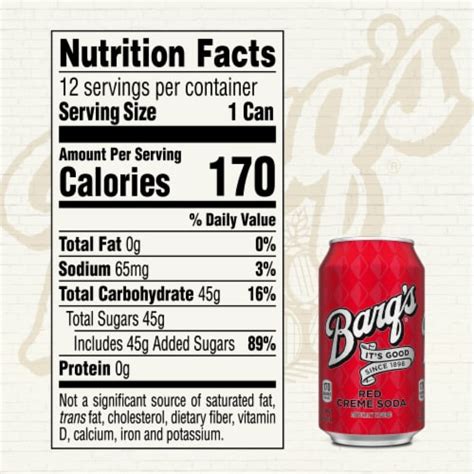 Barq's® Red Caffeine Free Creme Soda Cans, 12 pk / 12 fl oz - Pick ‘n Save