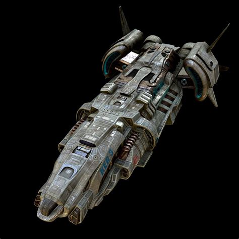 Gameart Spaceship 3d Model - CGHero