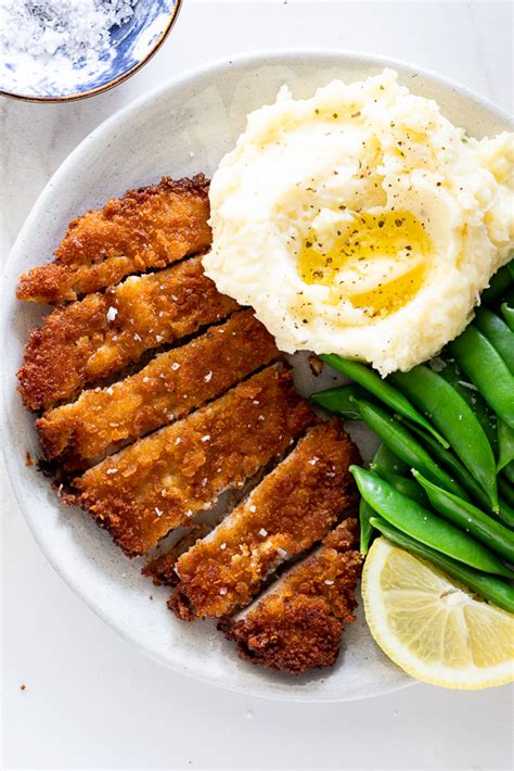 Crispy Pork Schnitzel - Simply Delicious