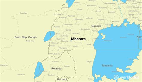 Where is Mbarara, Uganda? / Mbarara, Western Region Map - WorldAtlas.com