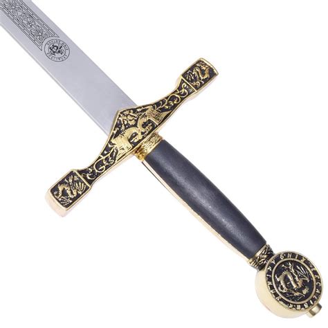 King Arthur’s Excalibur Medieval Gold Sword