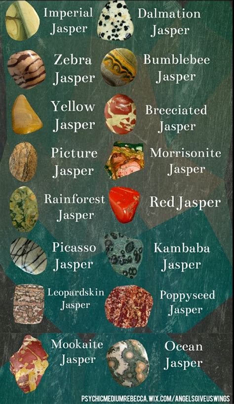 Identifying Jasper | Crystal healing stones, Stones and crystals ...