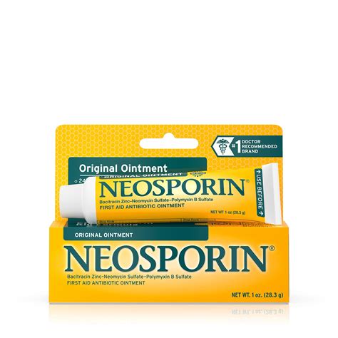 Neosporin Original Antibiotic Ointment, 24-Hour Infection Prevention ...