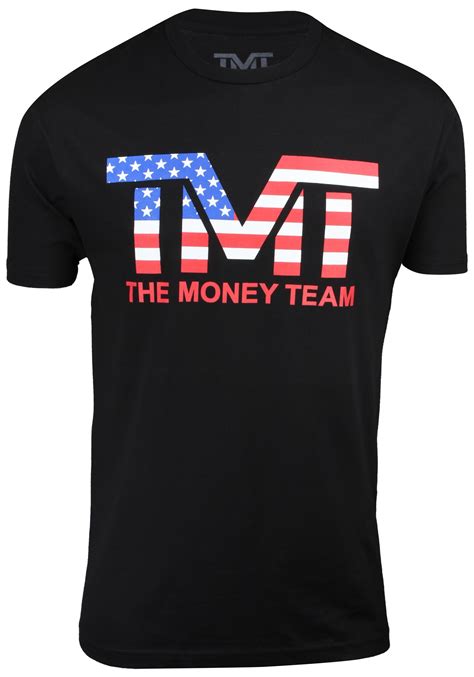 TMT USA Floyd Money Mayweather T-Shirt (Black) (com imagens) | Vestuário