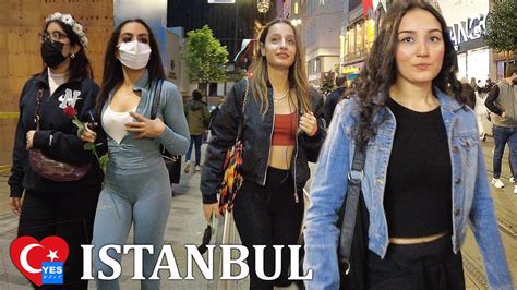 🇹🇷 ISTANBUL NIGHTLIFE DISTRICT TURKEY 2021 [FULL TOUR] - YouTube