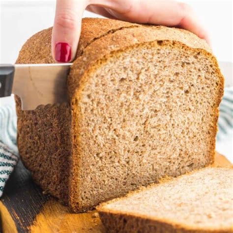 Bread Machine Whole Wheat Bread - Little Sunny Kitchen