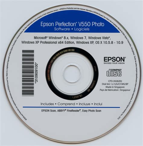 Epson Perfection® V550 Photo Software : Free Download, Borrow, and ...