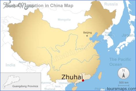 Zhuhai Map - ToursMaps.com