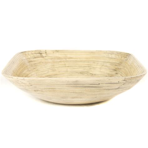 Natural Eco Friendly Bamboo Serving Bowls and Platters