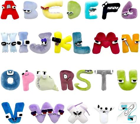 Alphabet Lore Plush,26 Pcs Alphabet Lore Plush Animal Toys,Fun Stuffed ...