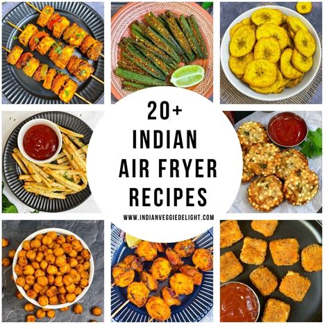 Easy Air Fryer Indian Recipes - Indian Veggie Delight