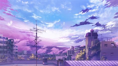 Anime Pink City Wallpapers - Wallpaper Cave