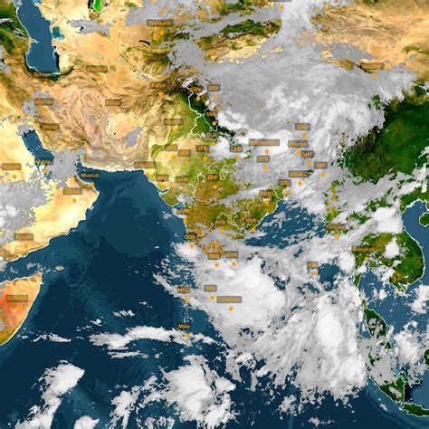 INSAT Weather: Latest Satellite Images And Maps Of India