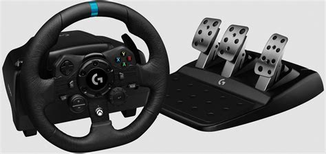 Logitech G923 steering wheel and pedals for PS4 and PC