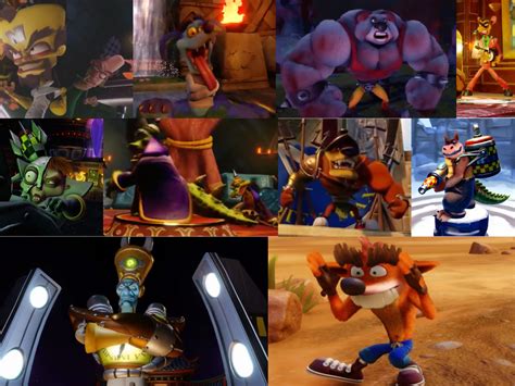 Crash Bandicoot N-Sane Trilogy Villains by Bandidude on DeviantArt