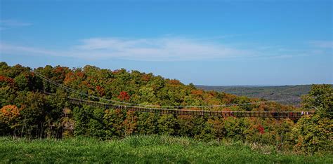 Skybridge Boyne Mountain Photograph by Travel Quest Photography - Fine ...