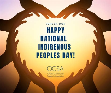 OCSA Statement - National Indigenous Peoples Day 2023