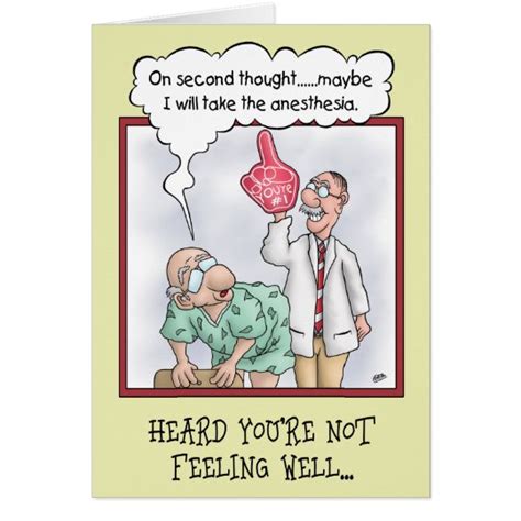 Funny Get Well Cards: On Second Thought Card | Zazzle