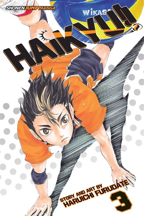 Haikyu!! Manga Volume 3 + GWP | Haikyu!!, Manga covers, Haruichi furudate