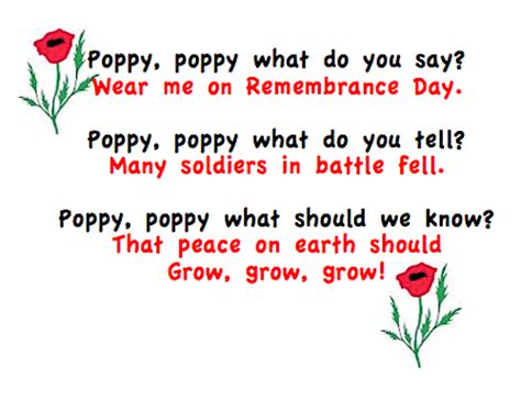 Perfect Remembrance Day Book and Poem for First Grade » Grade Onederful