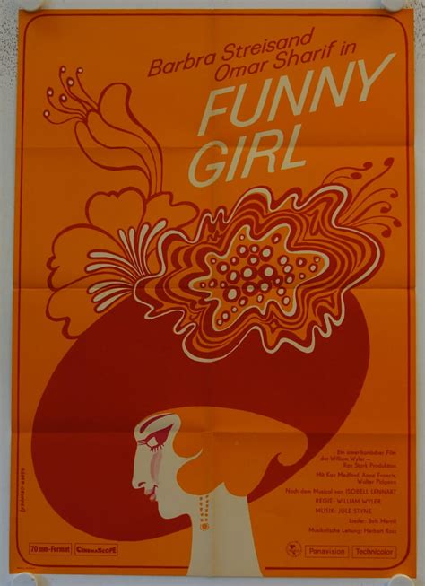 Funny Girl original release east-german movie poster